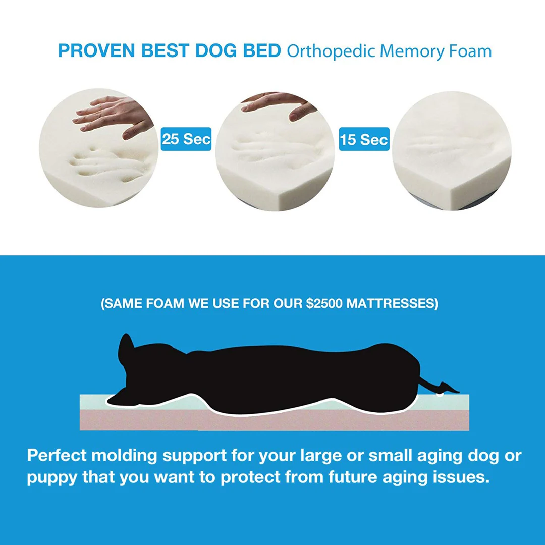 Orthopedic Memory Foam Dog Bed - Image 3